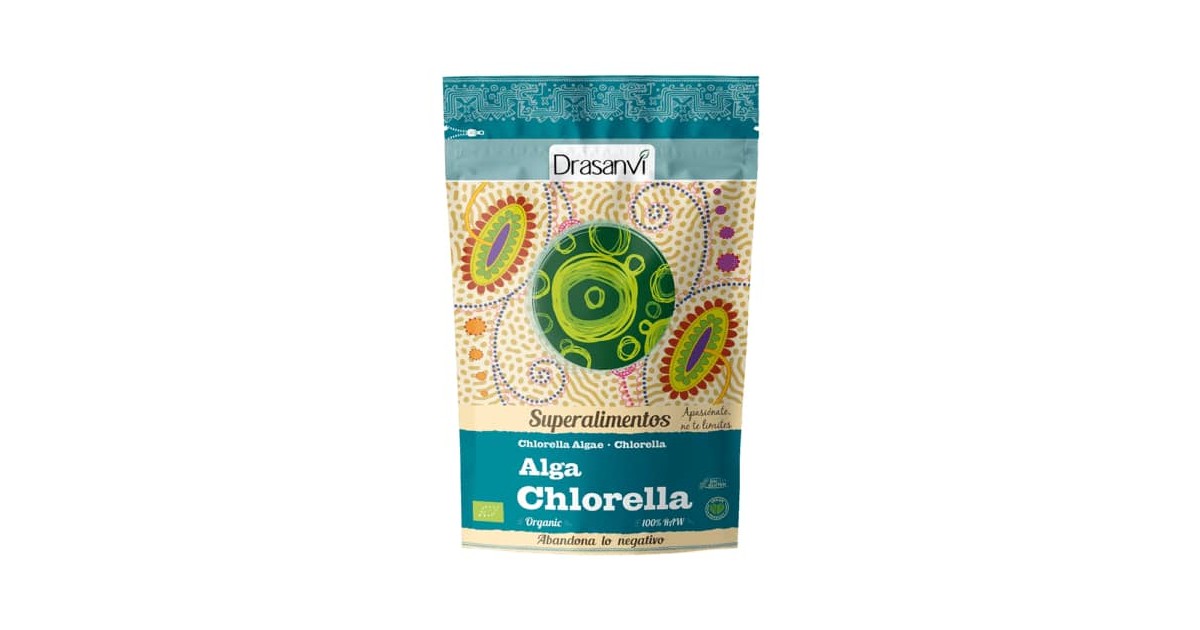 Drasanvi - Alga Chlorella BIO - 90 gramos