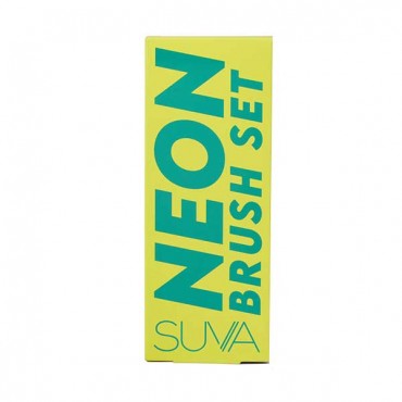 Suva Beauty - Set de Brochas - Neon Brush Set - 10 piezas