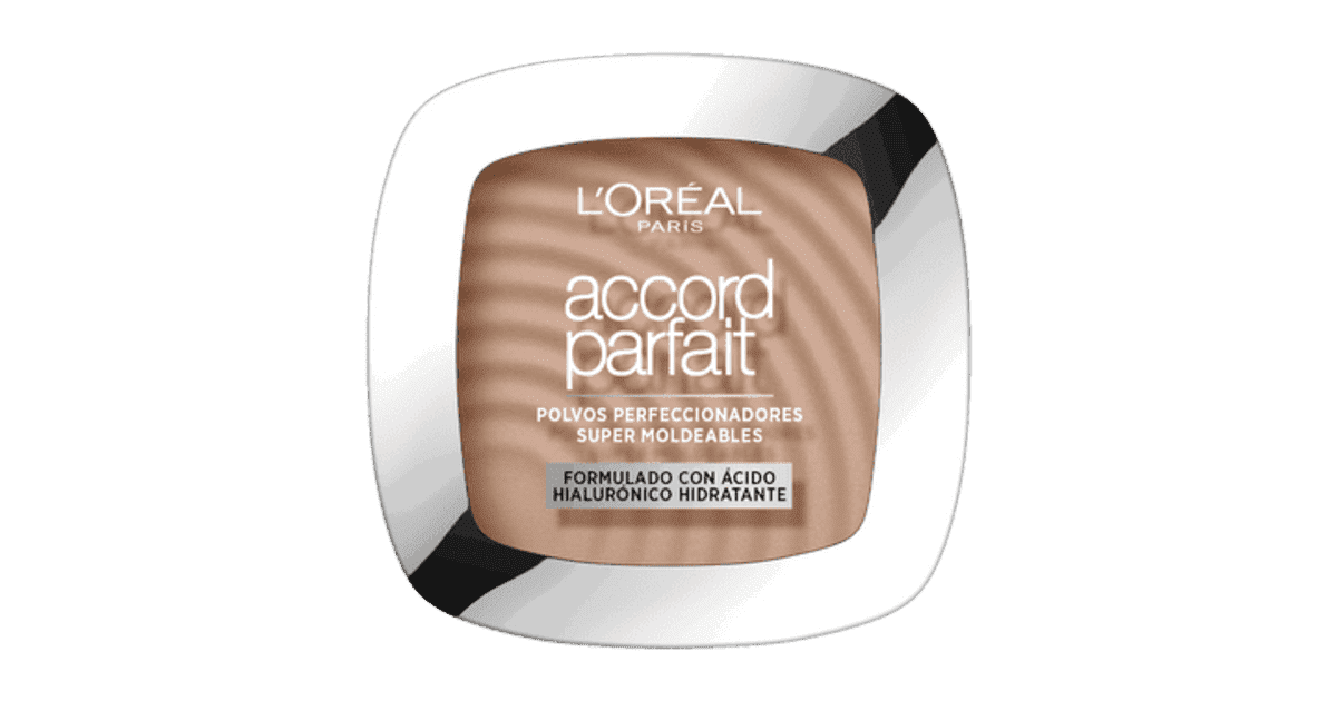 L'oréal París - Base de Maquillaje Hidratante en Polvo - Accord Parfait - 4N
