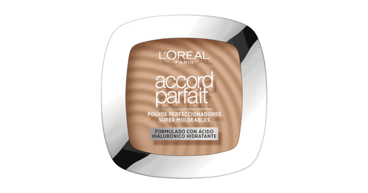L'oréal París - Base de Maquillaje Hidratante en Polvo - Accord Parfait - 5D