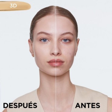 L'Oréal París - Base de Maquillaje - Accord Parfait - 3D: Golden Beige - 30ml