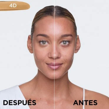 L'Oréal París - Base de Maquillaje - Accord Parfait - 4D: Golden Natural - 30ml
