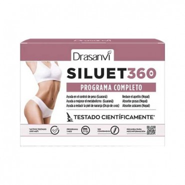 Drasanvi - Siluet360 - Programa Completo - Dieta Equilibrada - 120 comprimidos