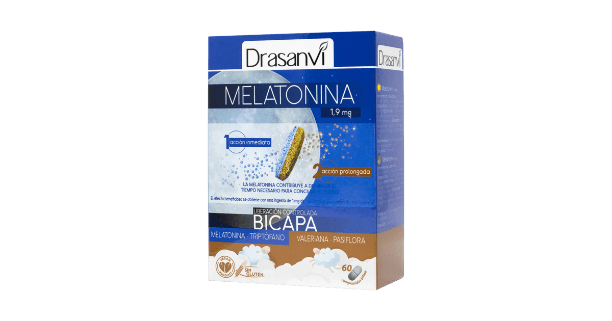 Drasanvi - Melatonina - Liberación Controlada - 60caps