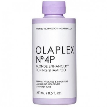 Olaplex - Nº 4P - Champú Rubio, Decolorado o Canas - Blonde Enhancer Toning Shampoo - 250ml