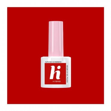 Hi Hybrid - Esmalte Semipermanente - 275: Red Sombrero - 5ml
