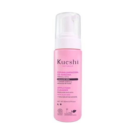 Kueshi - Espuma Facial Limpiadora Suave - Apple - 150ml