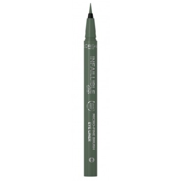 L'Oréal París - Delineador Infalible Grip Micro-Fine Brush - 05: Sage Green