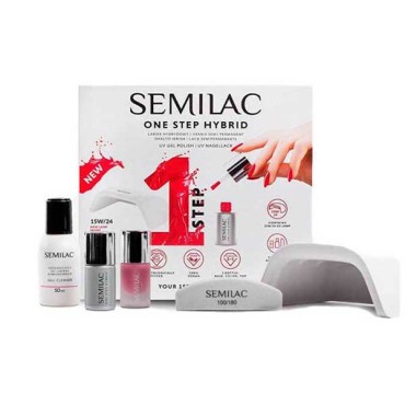 Semilac - Set Manicura Semipermanente - One Step Hybrid