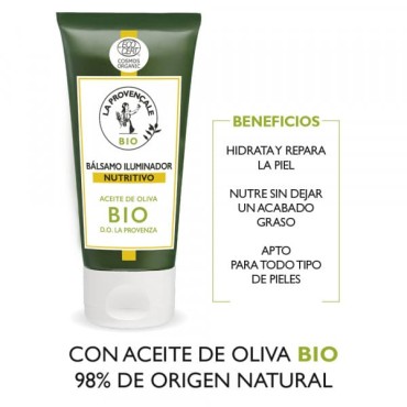 La Provençale Bio - Bálsamo iluminador nutritivo - Aceite de oliva Bio