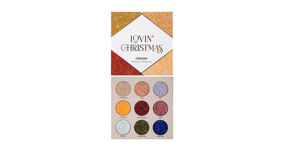 Corazona - Paleta de glitter prensado Lovin' Christmas