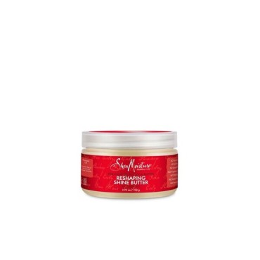 Shea Moisture - Crema Moldeadora Rizos - Reshaping Shine Butter - Aceite de Palma Roja y Manteca de Cacao - 106gr
