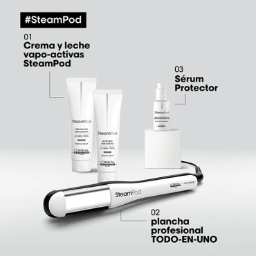 L'Oréal Professionnel - Steampod 4 - Plancha De Pelo A Vapor Profesional