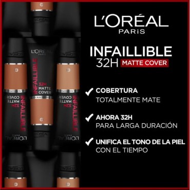 L'oréal París - Base Maquillaje - Matte Cover 32H Infalible - 115
