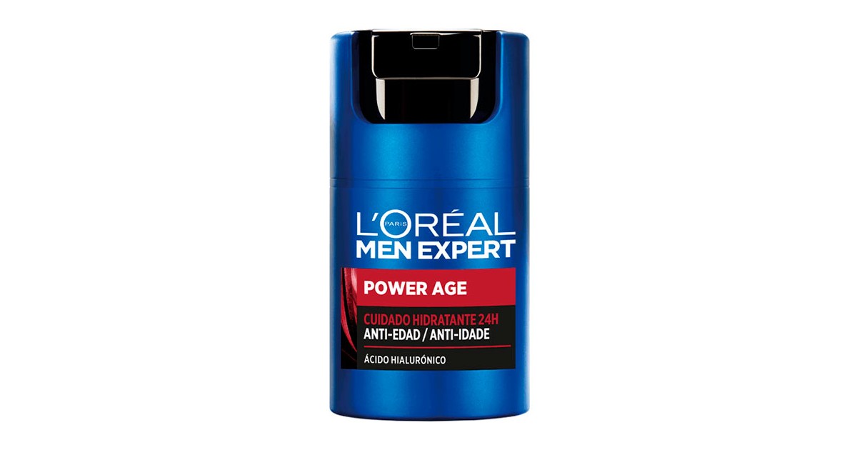 L'Oréal París - Crema Anti-edad - Men Expert Power Age - Ac. Hialurónico - 30ml