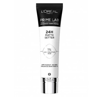L'Oréal París - Prebase Matificante - Prime Lab 24H - Matte Setter - 30ml
