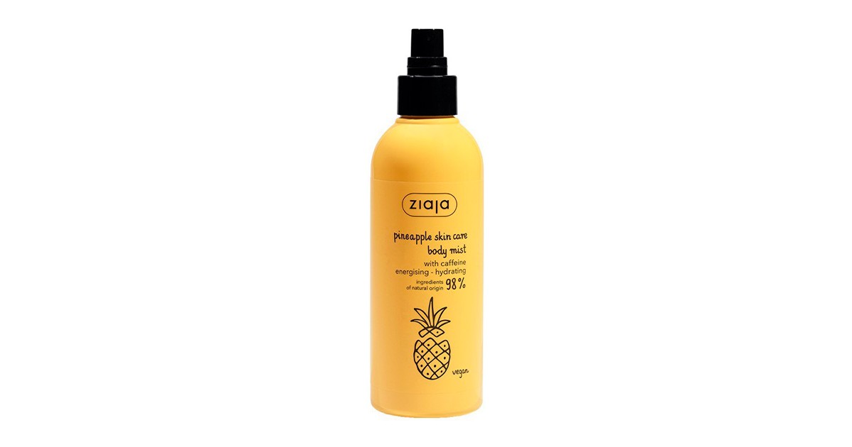 Ziaja - Bruma Corporal Con Cafeína - Pineapple Skin Care - 200ml