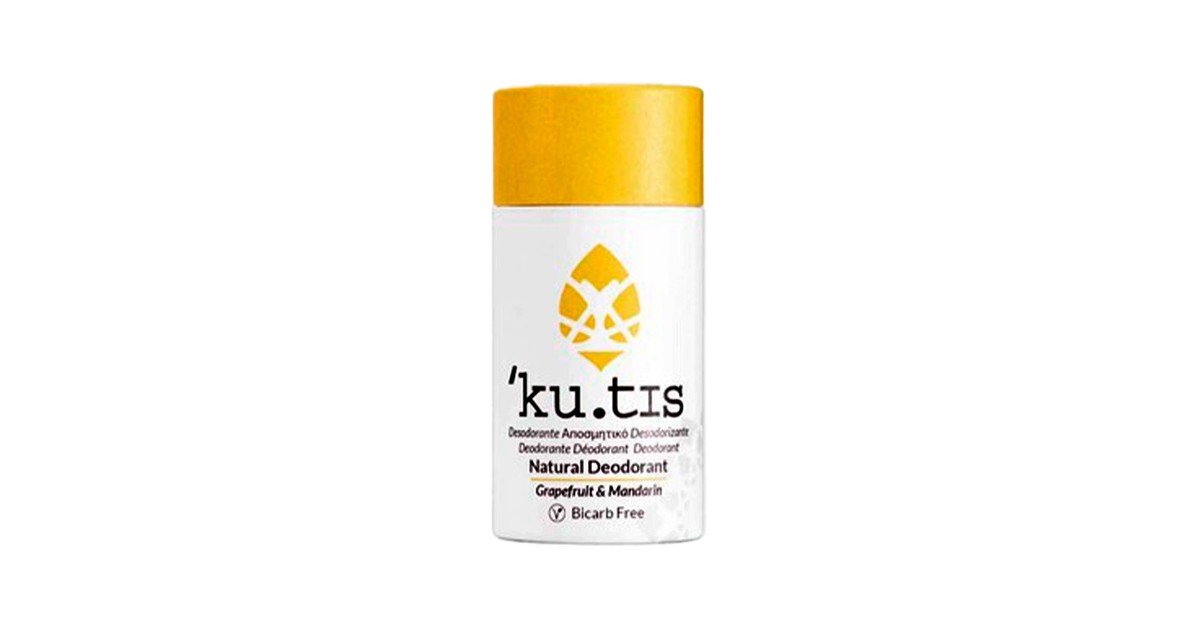 Kutis - Desodorante Vegano Sin Bicarbonato - Pomelo y Mandarina