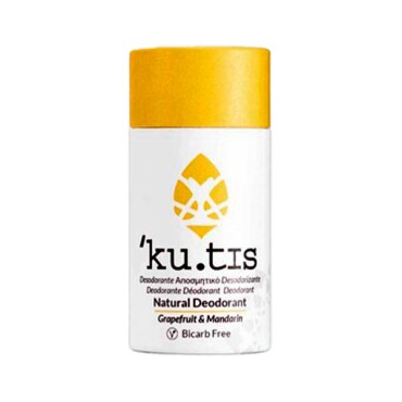 Kutis - Desodorante Vegano Sin Bicarbonato - Pomelo y Mandarina