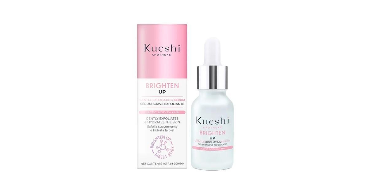 Kueshi - Serum Facial - 5% Ácido Láctico + AH - 30ml
