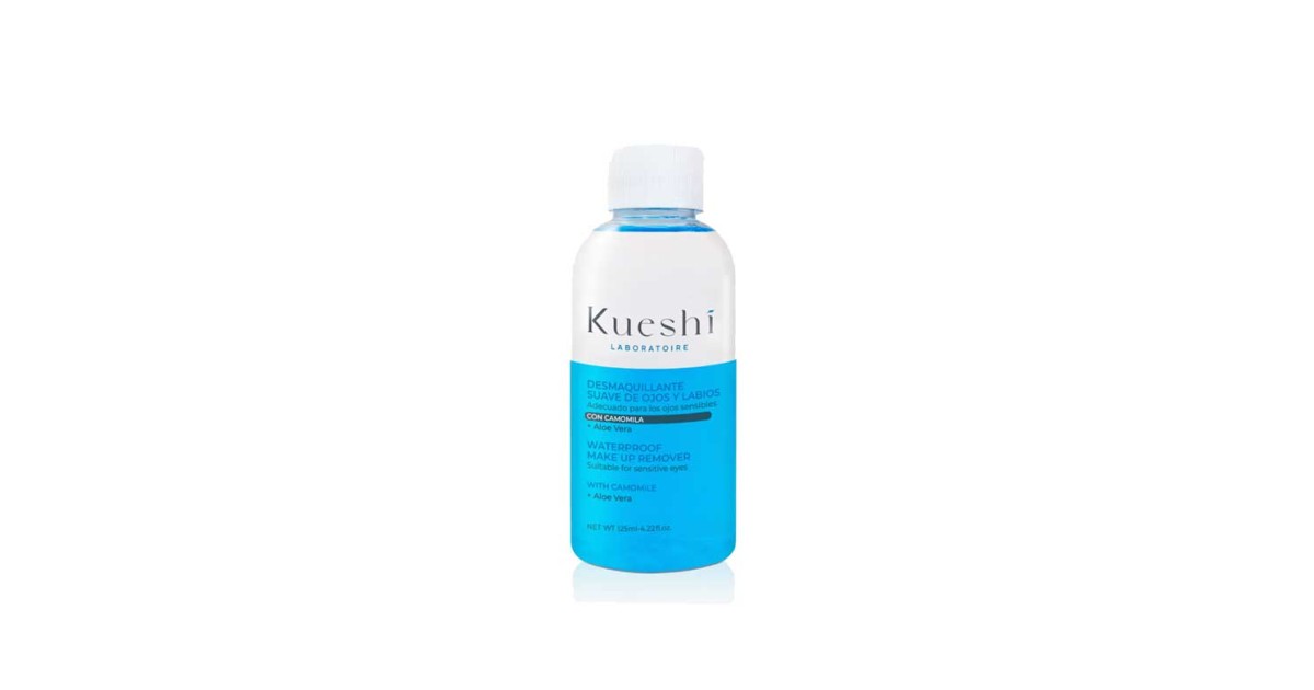 Kueshi - Desmaquillante Bifásico Waterproof para Ojos y Labios