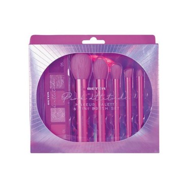 Beter - Set regalo - Paleta Maquillaje y Brochas - Pink Attitude Collection