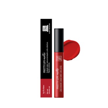 Soi Vre - Labial Líquido Mate - Pretty Lips Matte - Ruby Red - 5ml