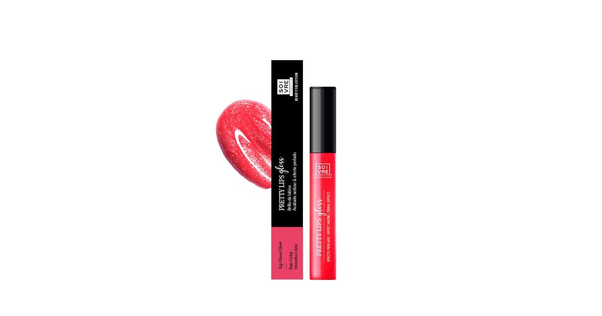 Soi Vre - Brillo de Labios - Pretty Lips Gloss - Crystal Red - 5ml