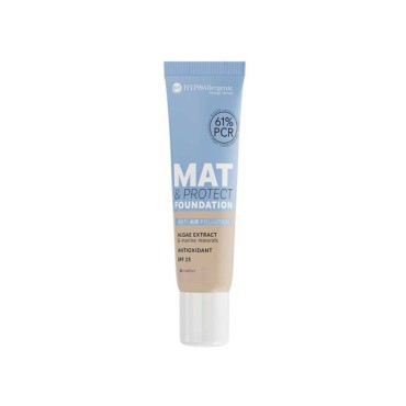 Base de maquillaje hipoalergénica Mat&Protect SPF25 - 03: Almond