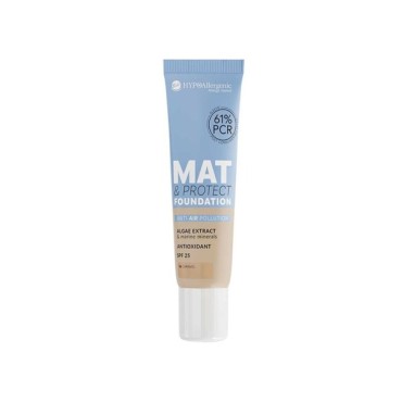 Base de maquillaje hipoalergénica Mat&Protect SPF25 - 06: Caramel