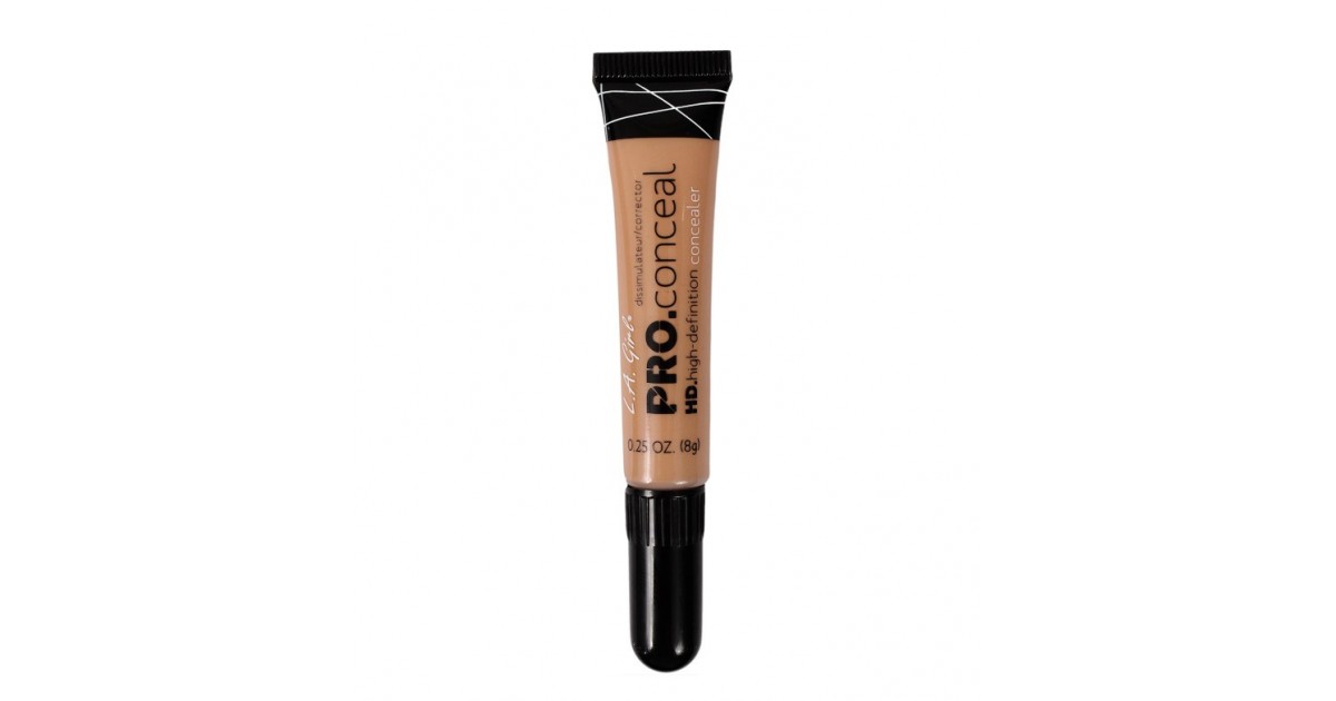 L.A. Girl - Corrector líquido Pro Concealer HD High-definition - GC984 Toffee