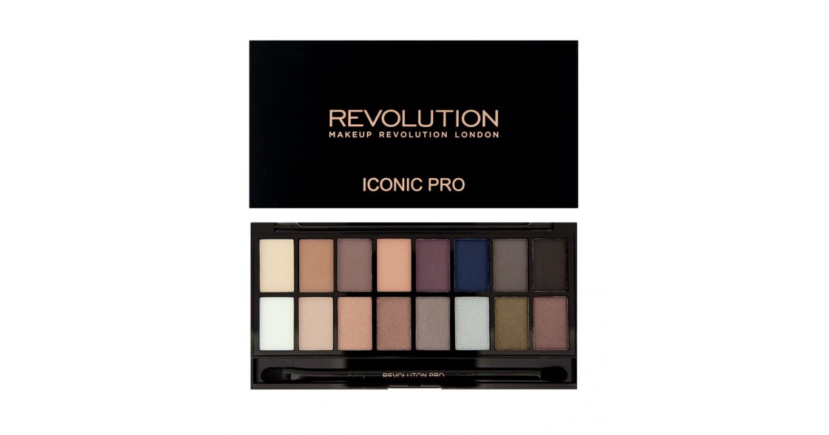 Makeup Revolution - Paleta de sombras de ojos - ICONIC PRO 2 