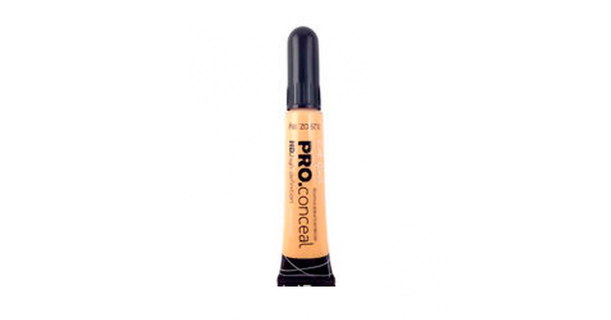 L.A. Girl - Corrector líquido Pro Concealer HD High-definition - GC991 Yellow