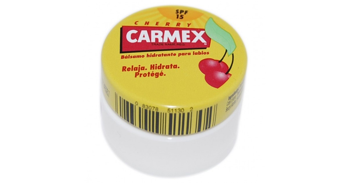 Carmex - Bálsamo labial Tarro - Cereza