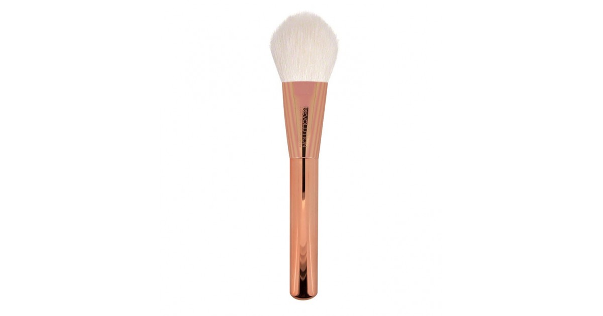 Makeup Revolution - Brocha para polvos Ultra Metals Flawless Brush - F301