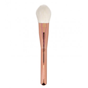 Makeup Revolution - Brocha colorete Ultra Metals Sculpt Blush Brush – F303